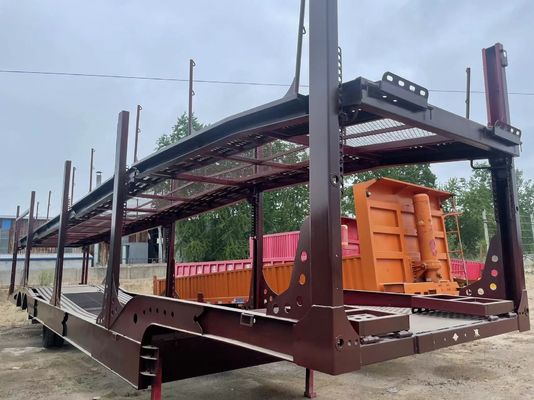 WS Steel Overland Closed Car Carrier Semi Trailer идеально подходит для автомобильной перевозки в Дубае