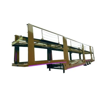 WS Shandong 8 Car Carrier Trailer Customized Cargo Trailer с посадочным механизмом на выбор