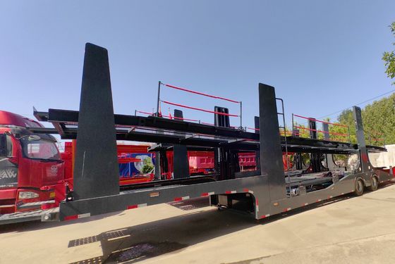 WS Shandong 8 Car Carrier Trailer Customized Cargo Trailer с посадочным механизмом на выбор