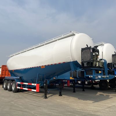 WOSHENG 50 тонн грузовик стального хранилища Сило сухого порошка цемента грузовик танкер прицеп