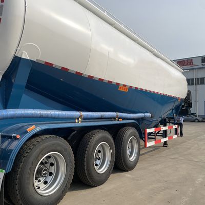 WOSHENG 50 тонн грузовик стального хранилища Сило сухого порошка цемента грузовик танкер прицеп
