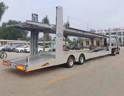 Прицеп с двумя осями для автотранспорта с двумя палубами, полуприцеп для автомобильного транспорта с ABS тормозной системой