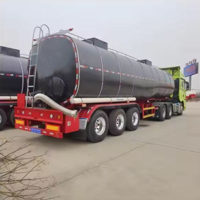 Нижние 3 оси Транспорт асфальт Битум Танкер Полуприцеп с нагретым прицепом грузовика
