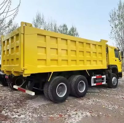 Подержанный HOWO 371 лошадиных сил 6X4/8X4 Дэмп-транспорт для добычи полезных ископаемых без круиз-контроля