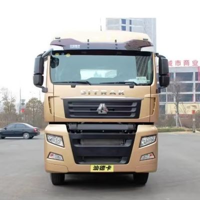 Использованная головка прицепа Sitrak 6x4/4x2 головка трактора с левым рулем в хорошем состоянии