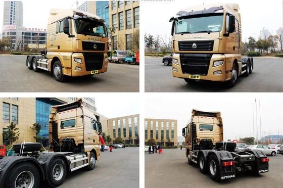 Использованная головка прицепа Sitrak 6x4/4x2 головка трактора с левым рулем в хорошем состоянии