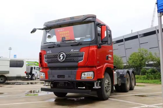 6X4 приводное колесо Shacman X3000 420HP Подержанный тракторный грузовик с электронным контролем стабильности