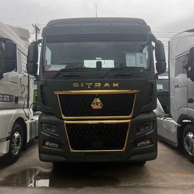 Подержанный Sinotruk Sitrak C9H 6X4 540 л.с. правосторонний руль Человек Euro6 Автоматический тракторный прицеп