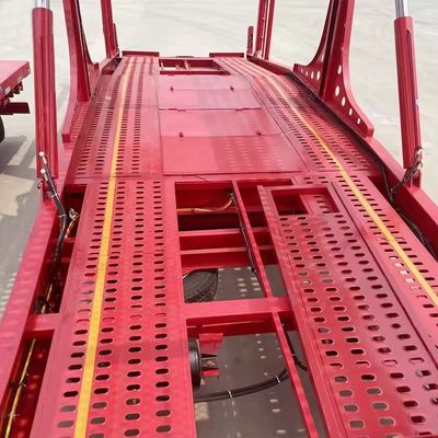 Стальной транспортный прицеп с 2&quot; 50 King Pin и шинами 11R22.5 Гидравлическое подъем