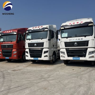 Двухрядные сиденья использованные Sinotruck Sitrak тракторные грузовики с двигателем 430hp C7H C9H в лучшем случае